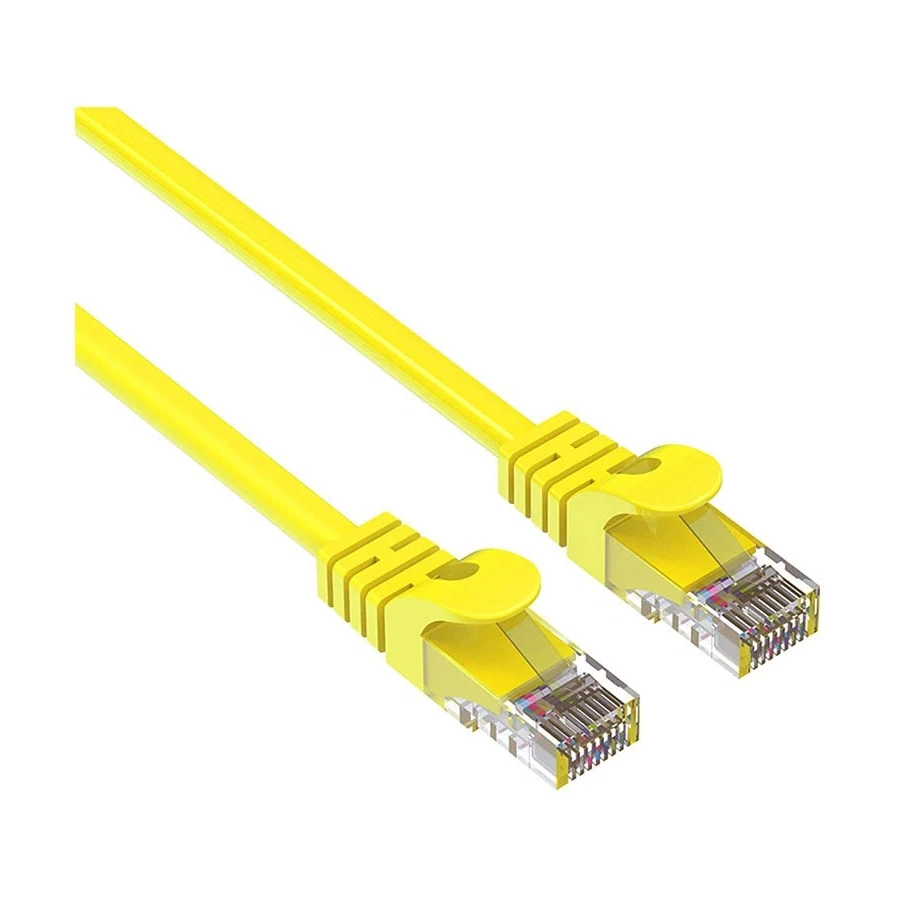 Yuanxin YWX-015 Cat-6 0.5 Meter Yellow Network Cable # YWX-015