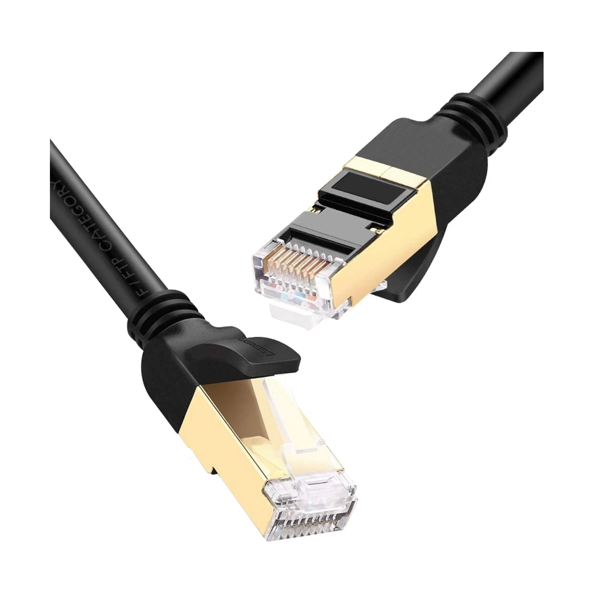 Ugreen 11269 Cat-7, 2 Meter, Black Network Cable # 11269