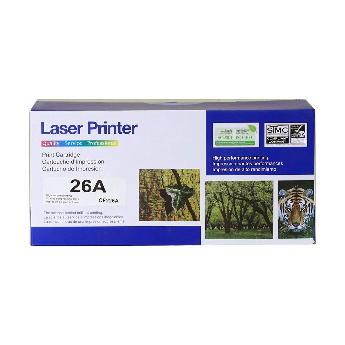 Power Print TN-26A Black Toner With Chip