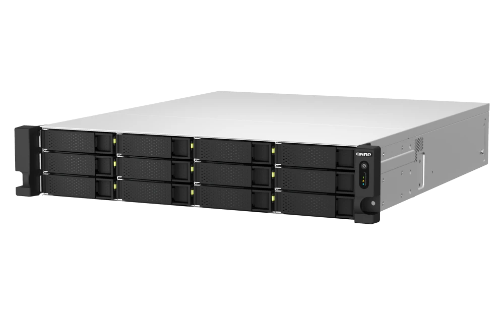 QNAP TS-h1887XU-RP-E2334-16G 18 Bay Rack Intel Xeon E-2334 Network Storage (5 Year Warranty)