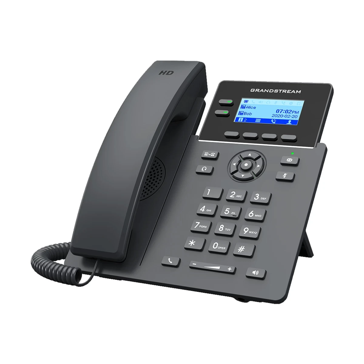 Grandstream GRP2602P 2-Line Phone With POE & Adapter