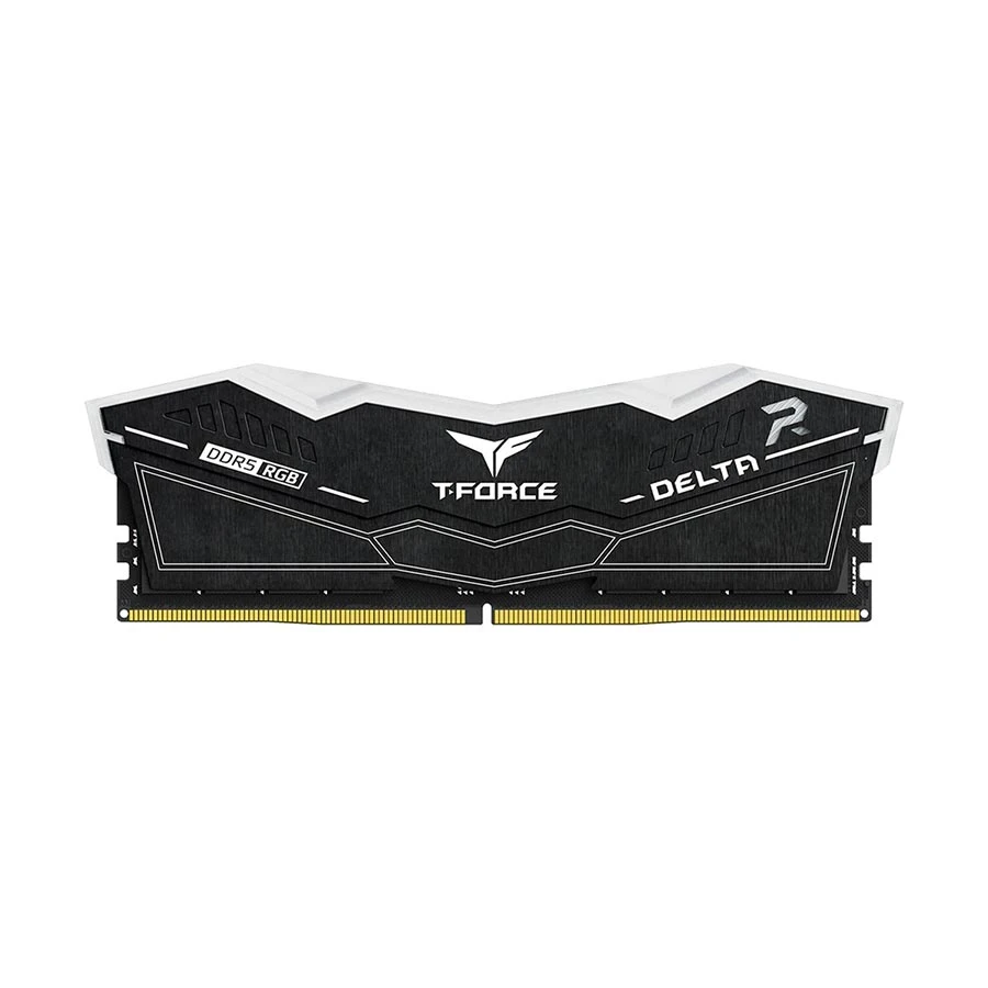 Team T-Force Delta RGB 32GB DDR5 6000MHz Black Gaming Desktop RAM #FF3D532G6000HC38A01 (Bundle with PC)