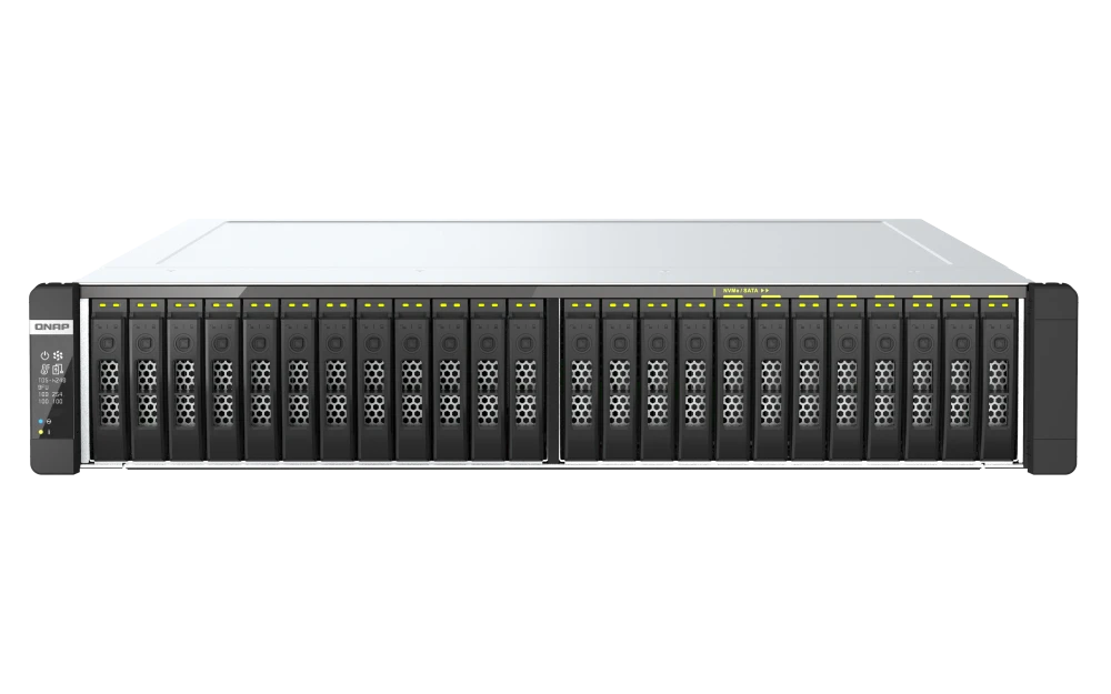 QNAP TDS-h2489FU-4314-256G 24 Bays NAS Storage 2U Rackmount Network Storage (5 Year Warranty)