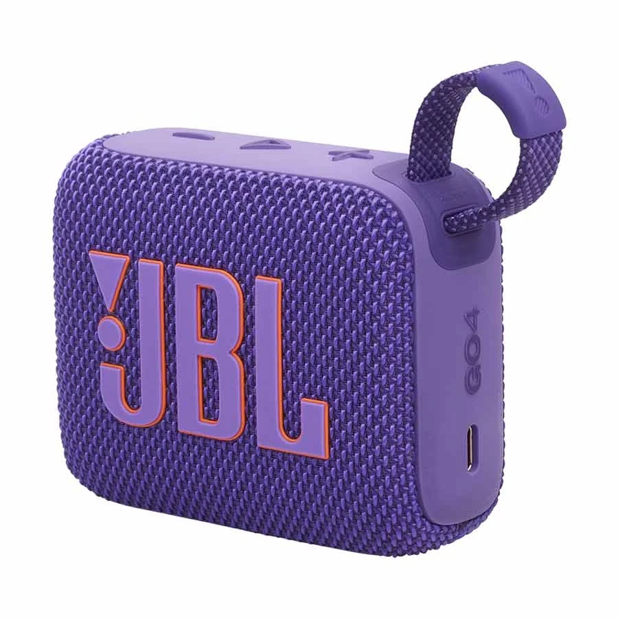 JBL GO 4 Purple Portable Bluetooth Speaker #JBLGO4PUR (1 Year Warranty)