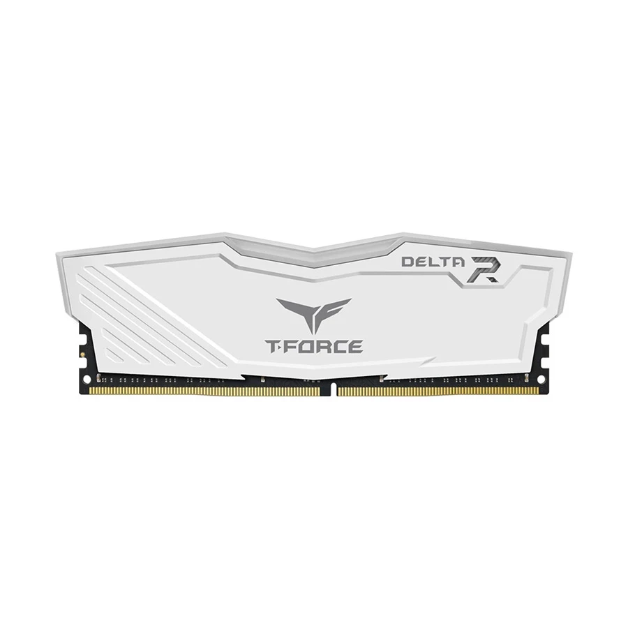 Team Delta RGB 8GB DDR4 3200MHz White Heatsink Gaming Desktop RAM #TF4D48G3200HC16C01