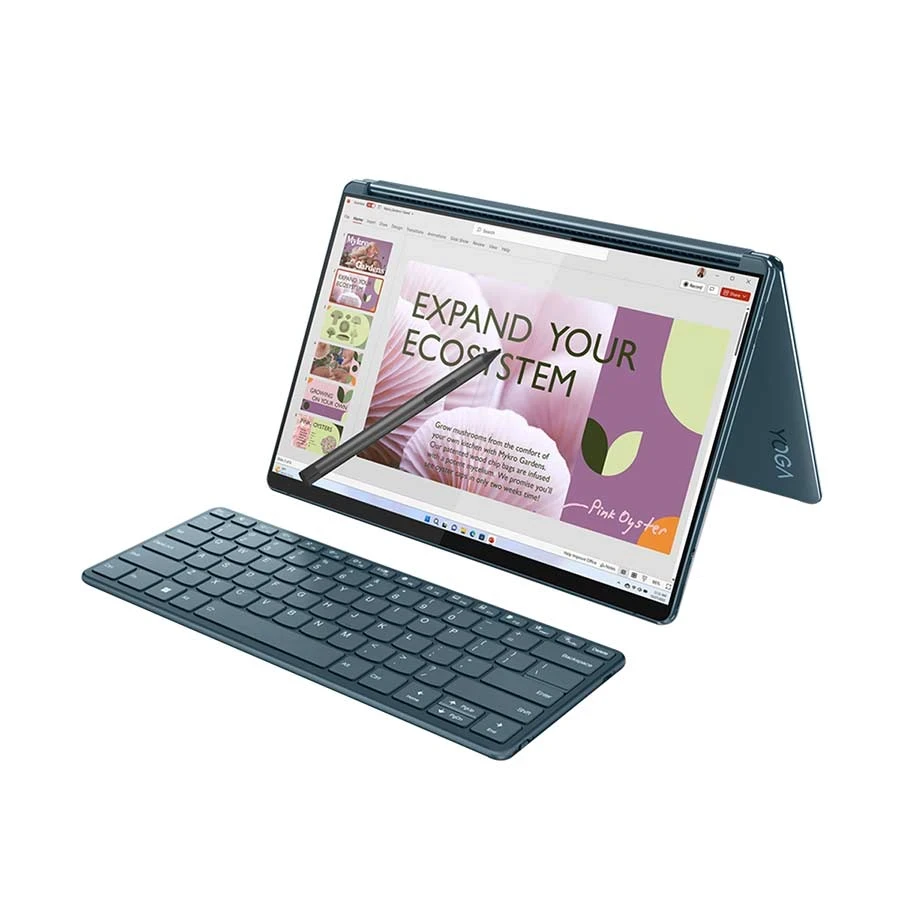Lenovo Yoga Book 9i 13IRU8 Intel Core i7 1355U 16GB RAM 1TB SSD Dual 13.3 Inch 2.8K OLED WQHD Touch Display Digital Pen, Tidal Teal Laptop