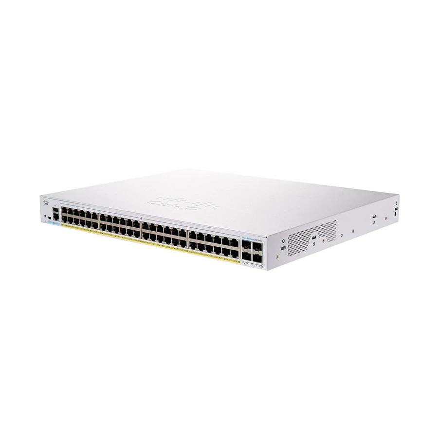 Cisco CBS350-48T-4X 52 Port (48-port 101001000 Ethernet & 4-port 10G SFP+) Managed Switch