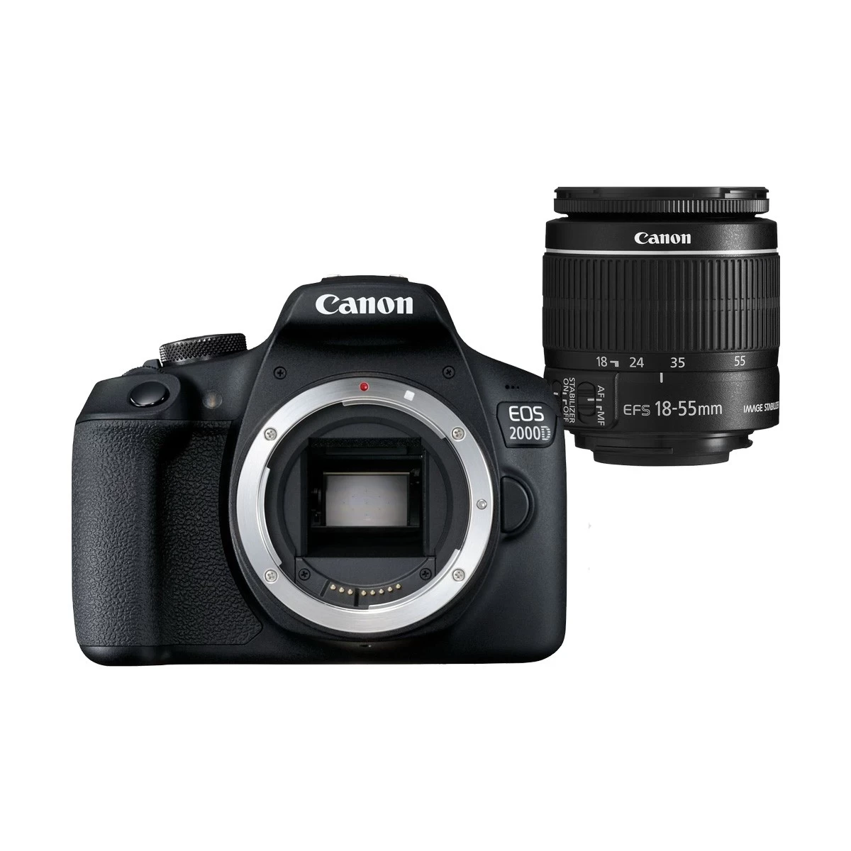 . Canon EOS 2000D Digital SLR Camera Body (No Warranty)