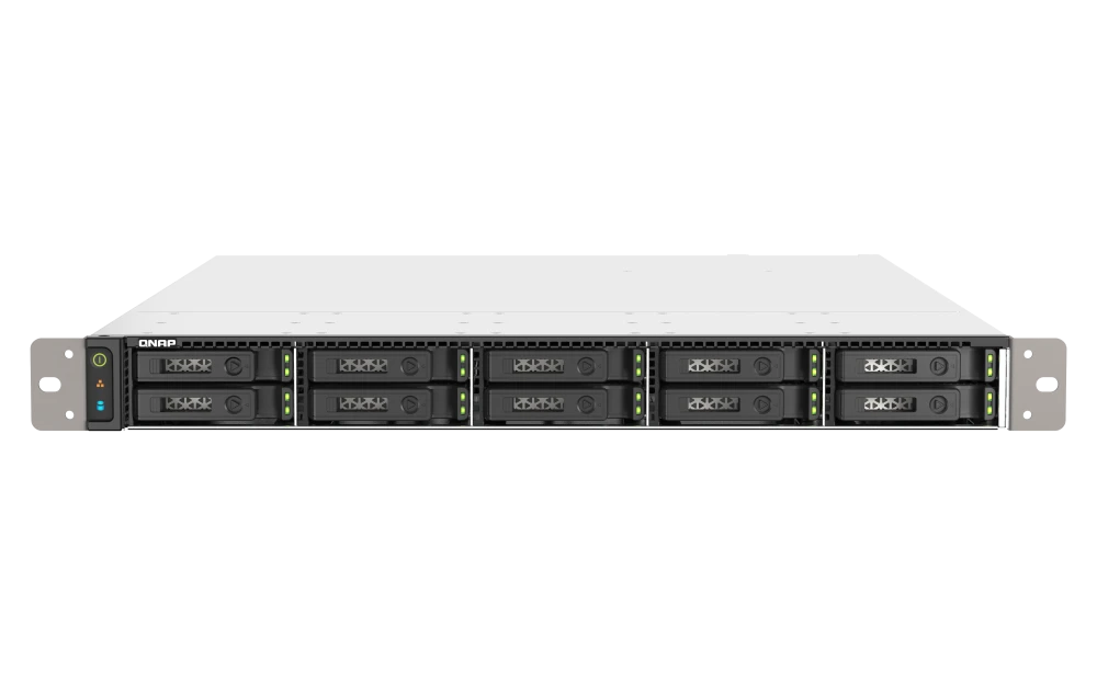 QNAP TS-h1090FU-7232P-64G 10 Bays NAS Storage 1U Rackmount Network Storage (5 Year Warranty)
