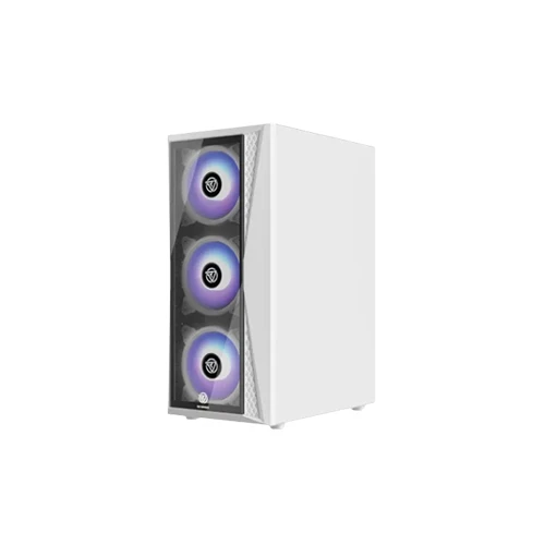 Revenger Shockwave White Mid Tower Desktop Casing