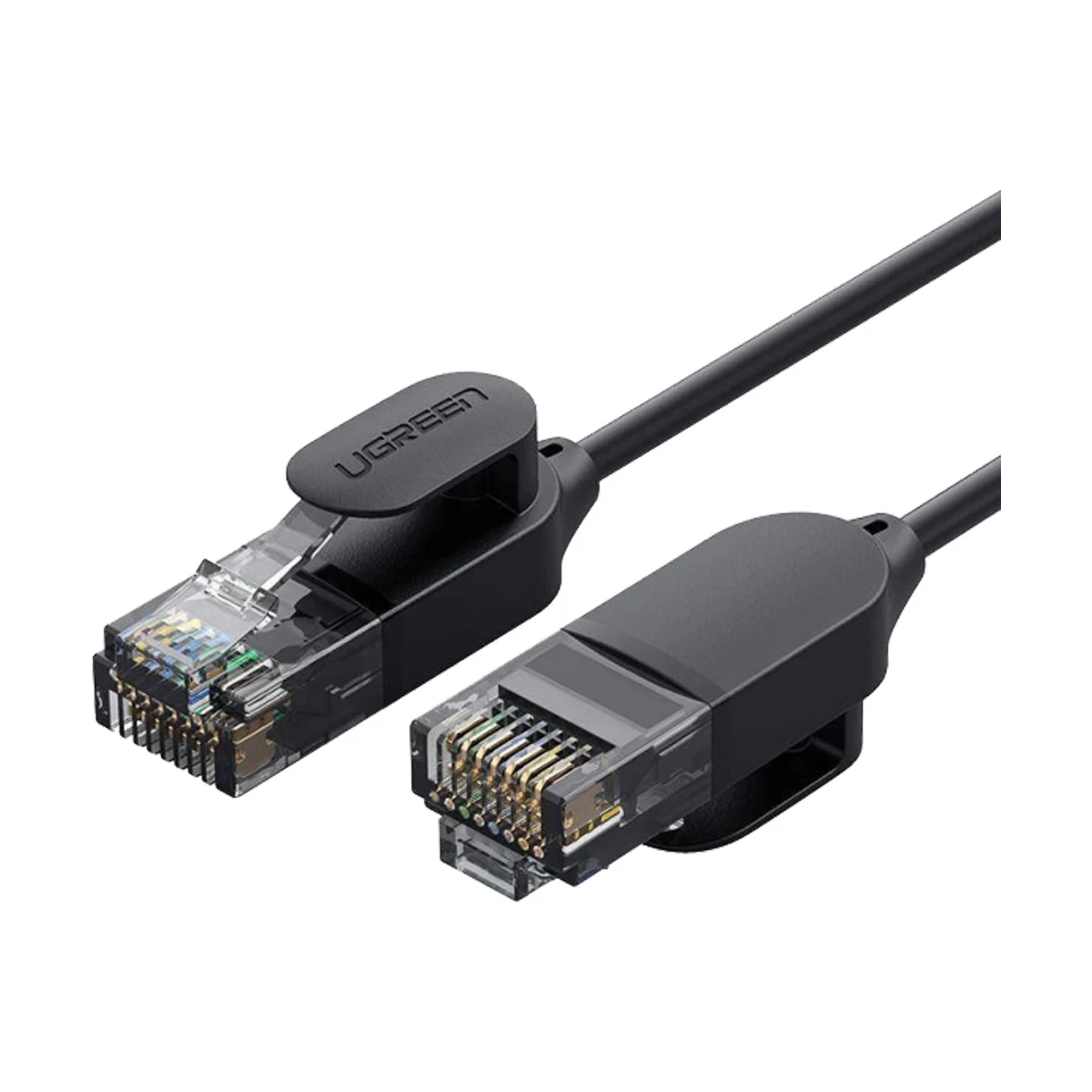 Ugreen 70334 Cat-6A, 2 Meter, Black Network Cable # 70334