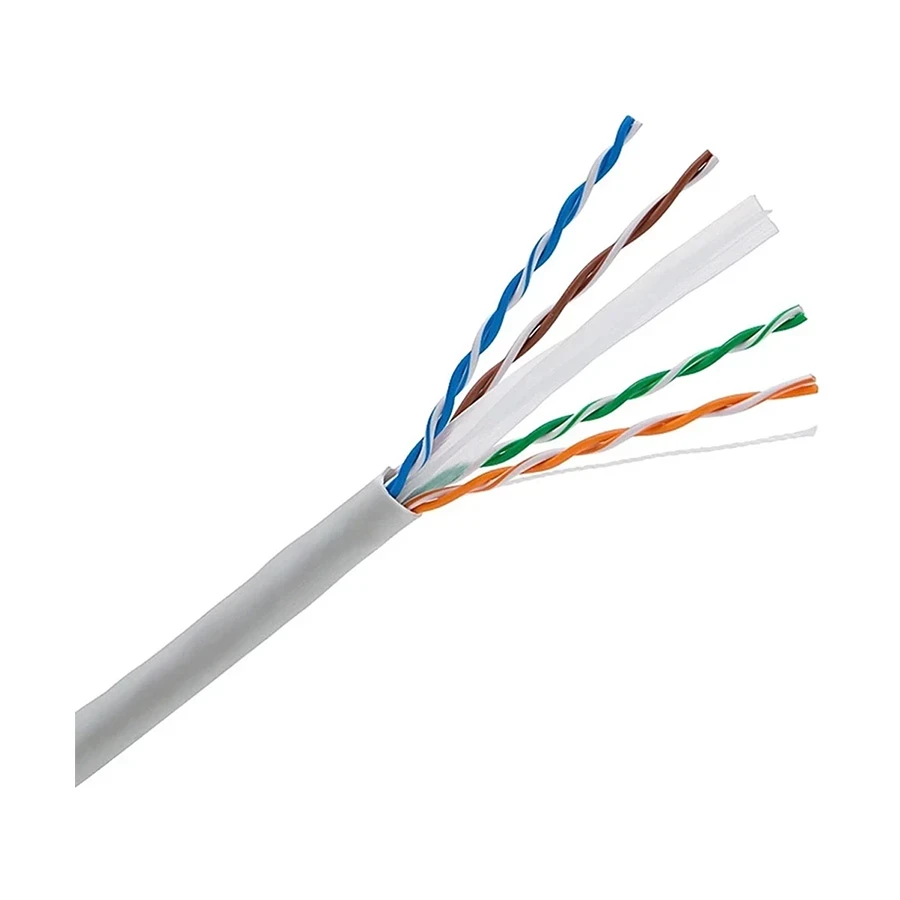 Hikvision Cat-6 305 Meter, Grey Network Cable #DS-1LN6UU/CCA