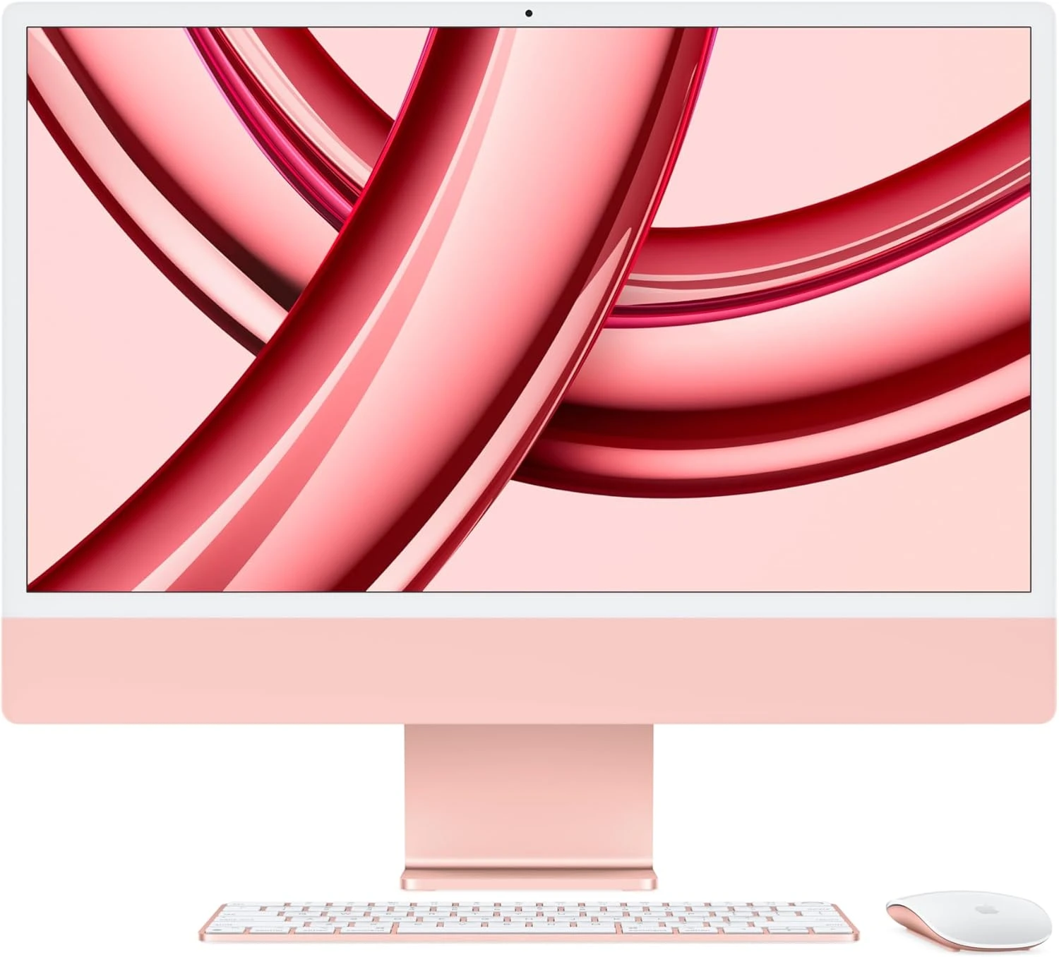 Apple iMac (Late 2023) Apple M3 Chip 24 Inch 4.5K Retina Display Pink All in One PC